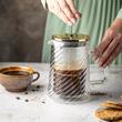 Infuzor cafea, ceai, aparat cu piston, sticla, 0,60 L, Klausberg