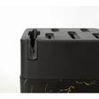  Cutite de bucatarie cu suport, set de 7 piese, model negru, Klausberg