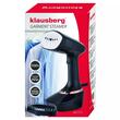 Aparat de calcat cu abur, vertical, negru, otel inoxidabil, 1500W, capacitate 400 ml, Klausberg