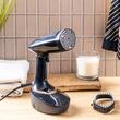 Aparat de calcat cu abur, vertical, negru, otel inoxidabil, 1500W, capacitate 400 ml, Klausberg