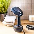 Aparat de calcat cu abur, vertical, negru, otel inoxidabil, 1500W, capacitate 400 ml, Klausberg