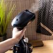 Aparat de calcat cu abur, vertical, 1500W, capacitate 400 ml, negru, otel inoxidabil, Klausberg