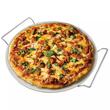Tava pizza pentru coacere si servire, diametru 33 cm, alba, Klausberg