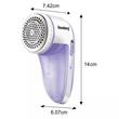  Aparat pentru scame fara fir, violet/alb, Klausberg