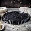 Forma de tarta, metal, acoperita antiaderent, neagra, diametru 28 cm, Klausberg