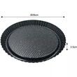 Forma de tarta, metal, acoperita antiaderent, neagra, diametru 28 cm, Klausberg