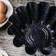 Forma pentru copt, antiaderenta, neagra, diametru 23,5 cm, Klausberg