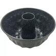 Forma copt, rotund cu orificiu, acoperire antiaderenta, negru, diametru 22 cm, Klausberg