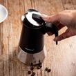 Aparat pentru cafea, espressor, otel inoxidabil, 6 cani, negru/argintiu, Klausberg