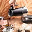 Aparat pentru cafea, espressor, fabricat din otel inoxidabil, 9 cani 450 ml, negru/argintiu, Klausberg