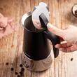 Aparat pentru cafea, espressor, fabricat din otel inoxidabil, 9 cani 450 ml, negru/argintiu, Klausberg