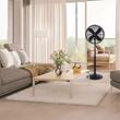 Ventilator vertical, metal, negru, diametru 40 cm, Klausberg