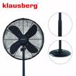 Ventilator vertical, metal, negru, diametru 40 cm, Klausberg