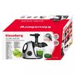 Storcator pentru fructe si legume, tehnologie de presare la rece, putere 150 W, gri, Klausberg