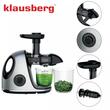 Storcator pentru fructe si legume, tehnologie de presare la rece, putere 150 W, gri, Klausberg