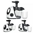 Storcator pentru fructe si legume, orizontal cu maner, putere 150 W, alb, Klausberg