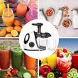 Storcator pentru fructe si legume, orizontal cu maner, putere 150 W, alb, Klausberg