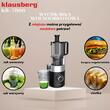 Storcator vertical pentru fructe si legume, putere 180 W, negru, Klausberg
