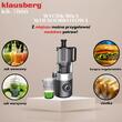 Storcator vertical pentru fructe si legume, putere 180 W, gri, Klausberg