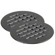 Set oale gatit, 12 piese, aluminiu cu invelis marmorat, 28/24/20/16 cm, crem, Klausberg