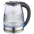 Fierbator electric, fabricat din sticla borosilicata, otel inoxidabil, iluminare din spate cu LED, capacitate 1,8 litri, 1850-2200 W, Klausberg
