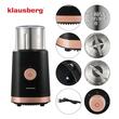 Rasnita electrica, pentru cafea si ingrediente, rasnire uscata si umeda, Klausberg