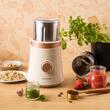 Râșniță electrica bej pentru cafea și condimente, umed, uscat, Klausberg