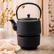  Ceainic din fonta cu filtru si incalzitor, 0,8 L, KingHoff