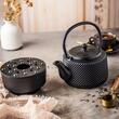  Ceainic din fonta cu filtru si incalzitor, 0,8 L, KingHoff