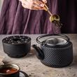  Ceainic din fonta cu filtru si incalzitor, 0,8 L, KingHoff