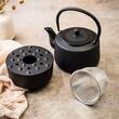  Ceainic din fonta cu filtru si incalzitor, 0,8 L, KingHoff