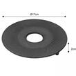 Suport din fonta pentru infuzoarele de ceai, diametru 17 x 2 cm, negru, Kinghoff