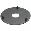 Suport din fonta pentru infuzoarele de ceai, diametru 17 x 2 cm, negru, Kinghoff