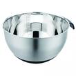  Bol inox, cu capac si razatoare, multifunctional, negru, capacitate 5l, KingHoff