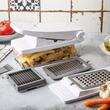 Dispozitiv pentru tocat legume, cu 5 lame interschimbabile, KingHoff