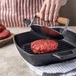 Presa din inox pentru carne de hamburger, diametru 14cm King Hoff