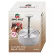  Presa din otel pentru formarea carnii in hamburgeri, diametru 11,4 cm, KingHoff
