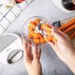 Dispozitiv pentru tocat fructe si legume, diametru 12,5 cm, capacitate 400 ml, KingHoff