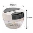 Dispozitiv pentru tocat fructe si legume, diametru 12,5 cm, capacitate 400 ml, KingHoff