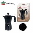 Aparat pentru cafea, espressor, aluminiu, 12 cesti 600 ml, negru/auriu, kKnghoff