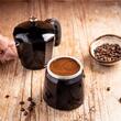 Aparat pentru cafea, espressor, aluminiu, 12 cesti 600 ml, negru/auriu, kKnghoff