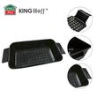 Forma, tava pentru copt neagra, cu insertie pentru scoatere, 24 x 13.5 x 7 cm, Kinghoff
