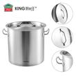 Oala cu capac din otel inoxidabil, capacitate 50 litri, 40 cm, Kinghoff