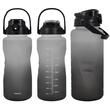 Sticla pentru apa si suport telefon, potrivita la antrenamente, condus, excursii, capacitate 2L, Kinghoff