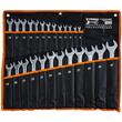 Set chei combinate 6 - 32 mm, 25 piese, husa textila neagra, Powermat