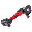 Polizor unghiular cu acumulatori, flex, 2x baterie 2 Ah, disc 125mm, Red Technic