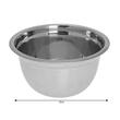 Vas, bol pentru bucatarie din inox, diametru 22 cm, argintiu, Kinghoff