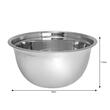 Vas universal, bol adanc de bucatarie din inox, diametru 24 cm, argintiu, Kinghoff 