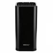 Suport universal pentru cutite, patrat, inox, 11 x 11 x 23.3 cm, negru, KingHoff 