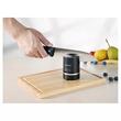 Dispozitiv manual pentru ascutit cutite cu unghi reglabil in 6 trepte 14°-24° si ventuza, 6.2 x 8.6 cm, negru, Kinghoff 
